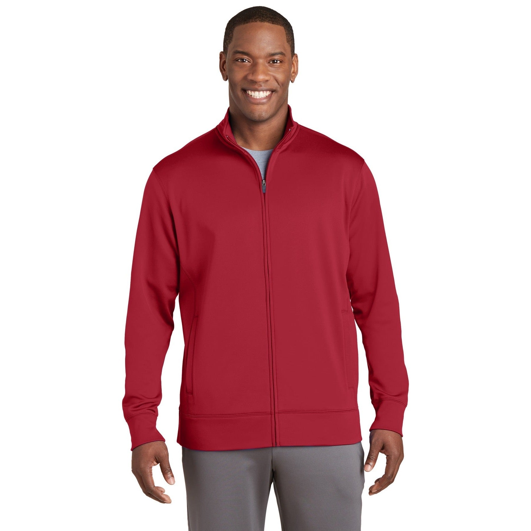 Sport-Tek-Sport-Tek® Sport-Wick® Fleece Full-Zip Jacket. ST241-MedTech-3